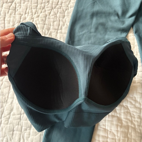 Salt Project Ribbed Energy Tank & Legging Set (Size Small) - Picture 4 of 8